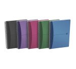 Cahier spirale Oxford Urban Mix 14,8 x 21 cm petits carreaux 100 pages