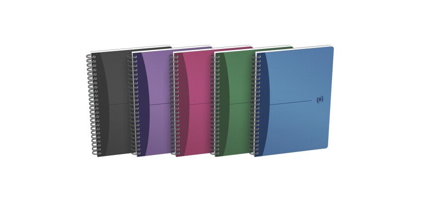 Spiral notebook Oxford Urban Mix 14,8 x 21 cm lined 100 pages