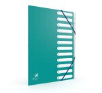 Trieur standard Oxford boston a4 12 positions couverture carte coloris assortis