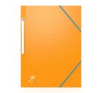 Chemise 3 rabats Oxford boston a4 avec élastique couverture carte coloris assortis