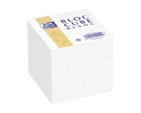 Bloc cube Oxford pense-bête 9x9cm 680 feuilles unies blanches