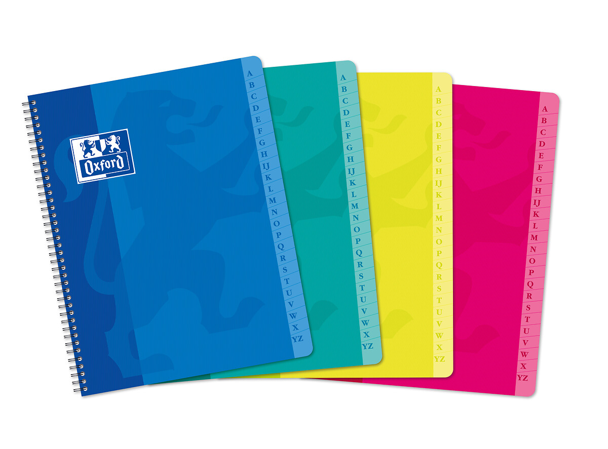 Oxford Office Essentials Répertoire A4 - Couverture Souple - Reliure
