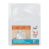L-mapje plastic Oxford A4 PVC 15/100e transparant kleurloos - pak van 10 stuks