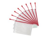 Sleeves with zipper A5 Tarifol colour - bag of 8