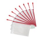 Pochettes à zip A5 Tarifold couleur - Sachet de 8