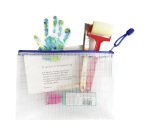 Pochettes à zip A5 Tarifold couleur - Sachet de 8