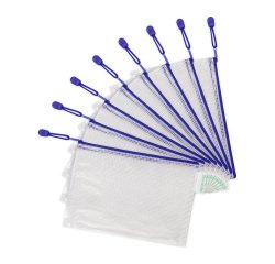 Sleeves with zipper A5 Tarifol colour - bag of 8