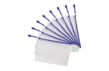 Bolsas de documentos A5 reforzados con cremallera Tarifold - Paquete de 8 bolsas 