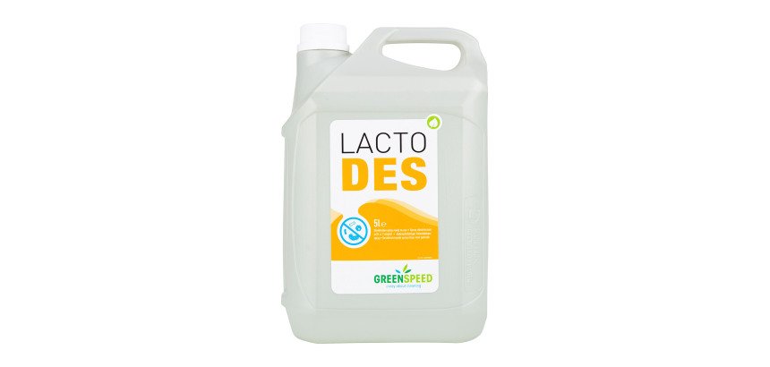 Désinfectant Lacto Des prêt à l'emploi Greenspeed - Bidon de 5 L