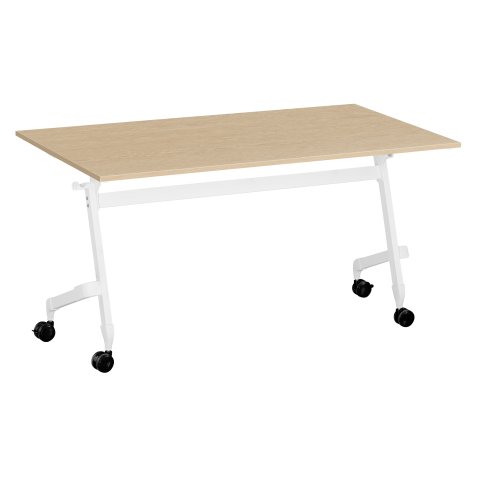 Table rabattable à roulettes Bruneau Practika Plus - plateau profondeur 70 cm