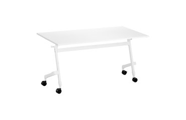 Klappbarer Tisch mit Rollen Bruneau Practika Plus - Tiefe der Tischplatte 70 cm