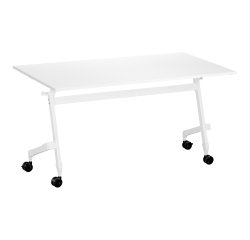 Opklapbare tafel op wieltjes Bruneau Practika Plus - blad diepte 70 cm