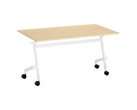 Table rabattable à roulettes Bruneau Practika Plus - plateau profondeur 70 cm