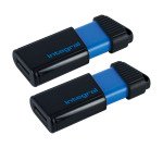 Pack 2 USB-sleutels USB Integral Pulse 16 GB