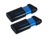 Pack mit 2 USB-Schlüsseln Integral Pulse 16 GB
