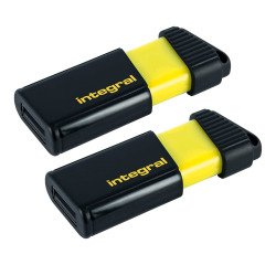Pack de 2 memorias USB-A Integral Pulse de 64 GB