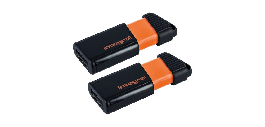 Pack de 2 memorias USB Integral Pulse de 32 GB
