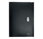 Chemise à élastique 3 rabats plastique LEITZ RECYCLE, format A4 noir
