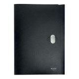 Chemise à élastique 3 rabats plastique LEITZ RECYCLE, format A4 noir