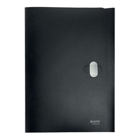Chemise à élastique 3 rabats plastique LEITZ RECYCLE, format A4 noir