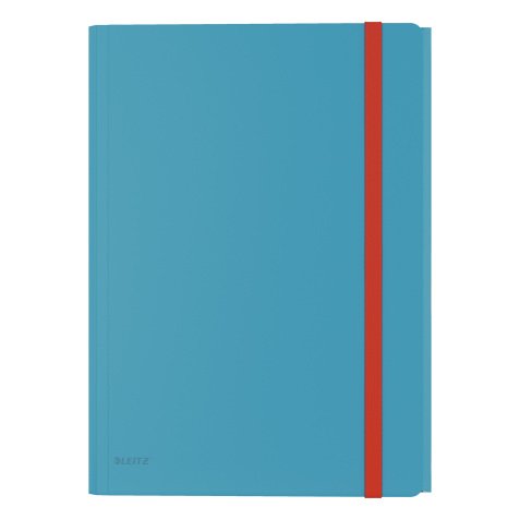 Folder with elastics and 3 flaps plastic Leitz Cosy 23,5 x 32 cm