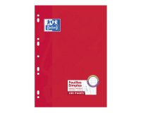 De_paq feuilles simples 100 pages a4 perforees se