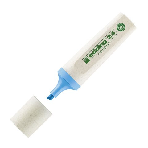 Subrayador fluorescente edding EcoLine 24 azul claro
