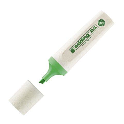 Subrayador fluorescente edding EcoLine 24 verde claro