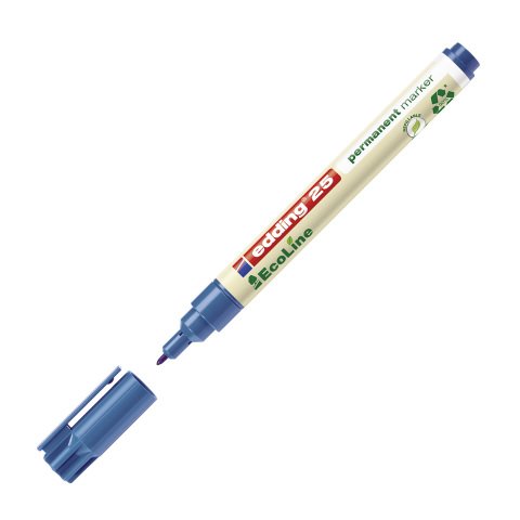 Rotulador permanente edding Ecoline E25 azul