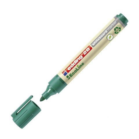 Rotulador de pizarra blanca edding EcoLine 28 verde
