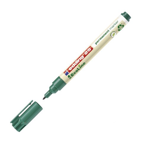 Rotulador permanente edding Ecoline E25 verde