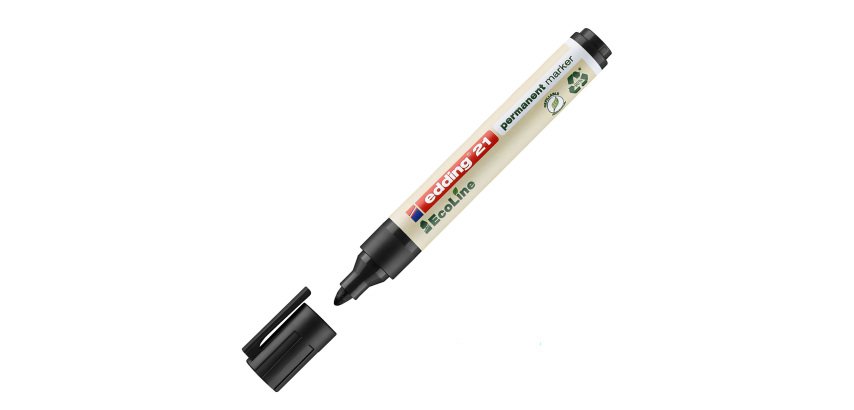 Rotulador permanente ecológico edding Ecoline 21 90% reciclado