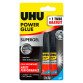 Pack 1 tube de colle 3 g Uhu Power Glue Gel + 1 offert