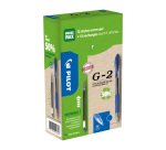 Pack de 12 stylos roller G2 Pilot + 12 recharges dont 6 offertes