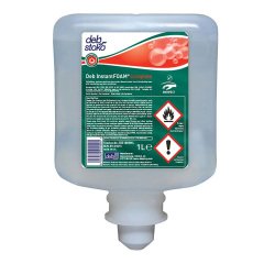 Desinfectante de manos DEB InstantFOAM - cartucho de 1L