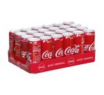 Coca-Cola Classic canette 33 cl - Carton de 24