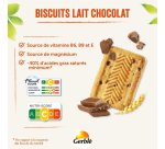 Biscuits chocolat au lait Gerblé x 4 - Boîte de 46 g