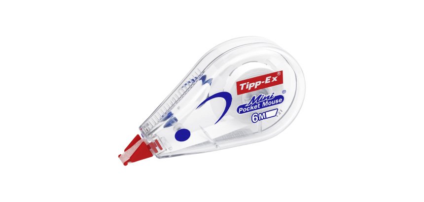 Correcteur à sec Mini Pocket Mouse Tipp-Ex 6 m