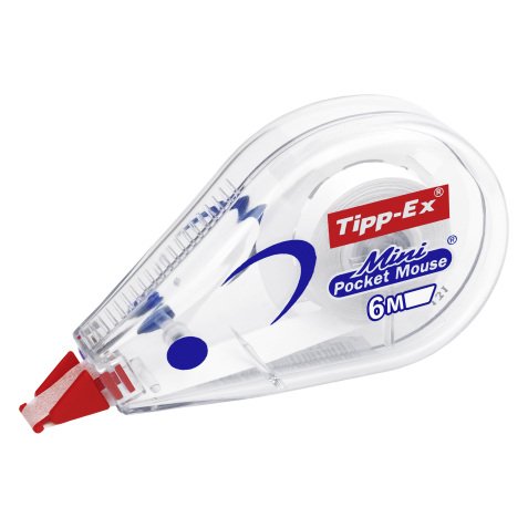 Correcteur à sec Mini Pocket Mouse Tipp-Ex 6 m