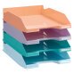 Standard mail basket Exacompta pastel colors
