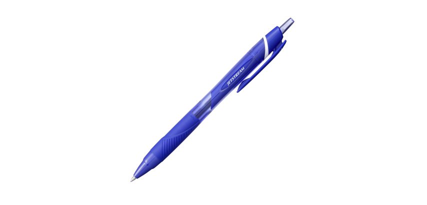 Stylo roller Uni Ball Jet Stream Mix rétractable pointe 1 mm - écriture moyenne