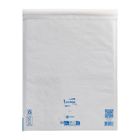 Bolsa de burbujas de aire kraft blanco 460 x 470 mm - Cartón de 50
