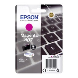 Epson 407 cartridge afzonderlijke kleuren voor inkjetprinter