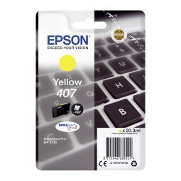 Epson 407 cartridge separate colors for inkjet printer