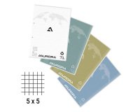 Recycleter Notizblock Splendid A4 210 x 297 mm 5 x 5 100 Blatt