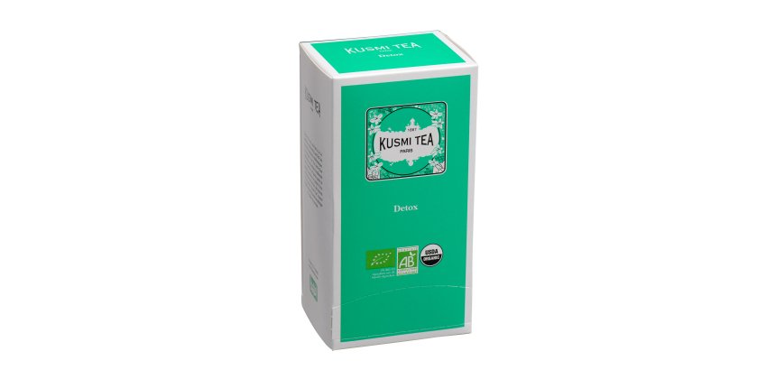 Thé Détox Bio Kusmi Tea - Boîte de 25 sachets