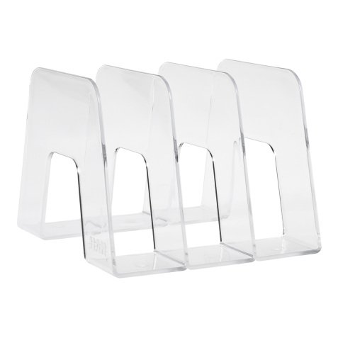 Magazine holder Han Sorter 3 compartments translucent back 22,4 cm