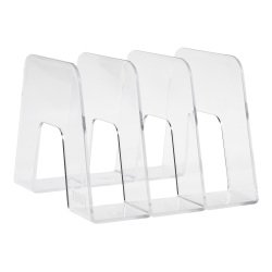 Range-revues HAN SORTER 3 compartiments transparent dos de 22,4 cm