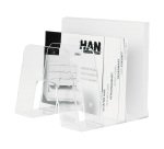 Range-revues HAN SORTER 3 compartiments transparent dos de 22,4 cm