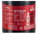 Coca-Cola Classic 1,25 L - Carton de 12 bouteilles